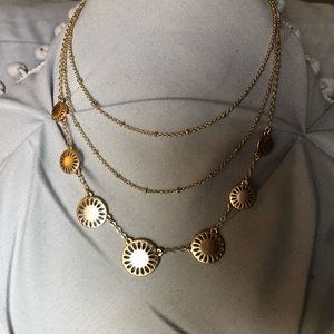 Layered Gold Necklace